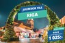 Res på juleresa till Riga inklusive flyg och hotell från 1 025:-