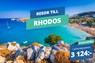 1 vecka på Rhodos – Sista minuten-resor från 3 124:-
