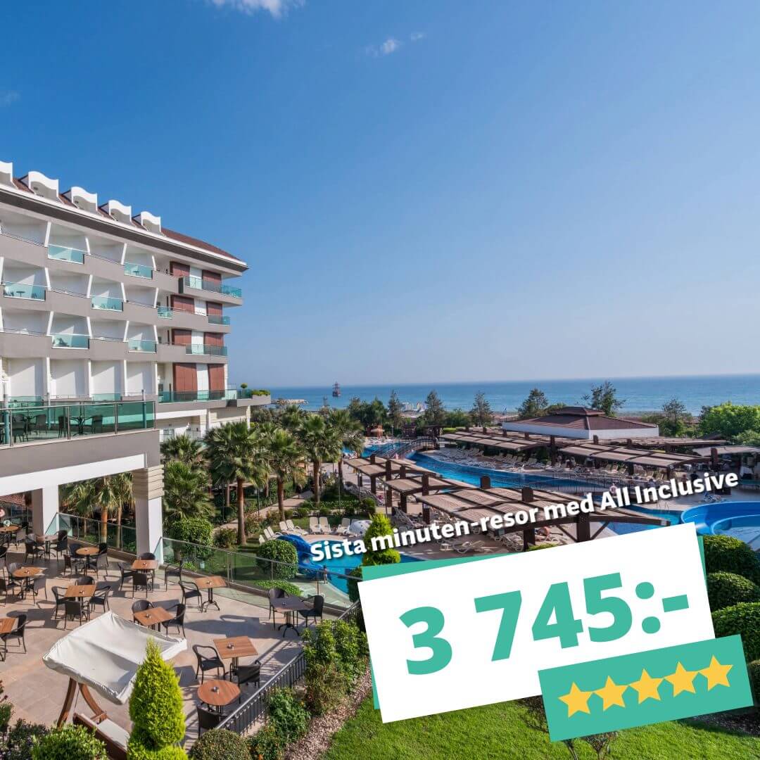 1 veckas avkopplande semester – 5? All Inclusive från 3 795:-
